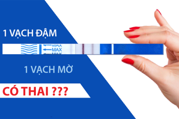 Thử que 1 vạch đậm 1 vạch mờ siêu âm được chưa – Nhận biết sớm nếu lỡ có thai